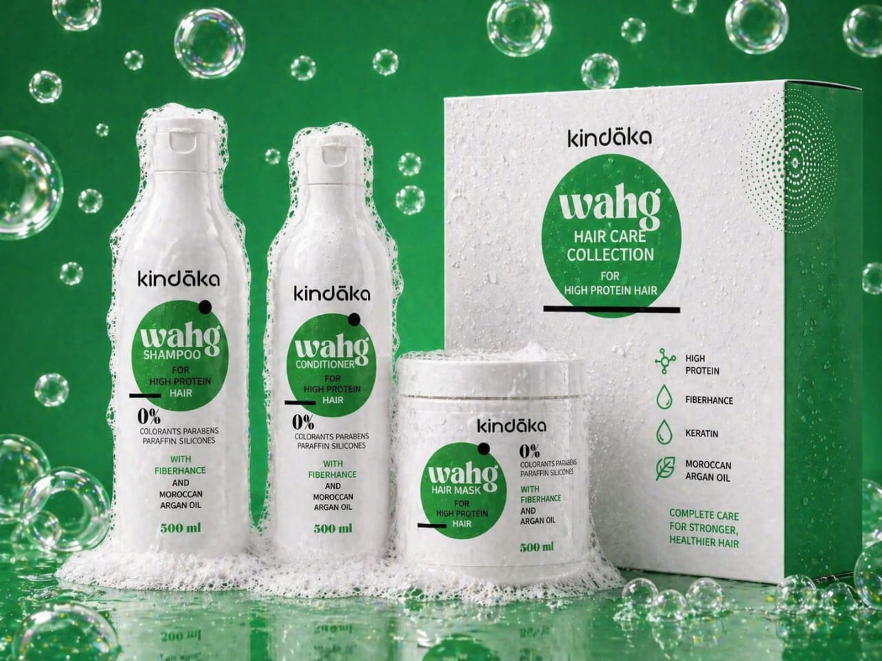 High Protein Hair Care Set – Kindaka